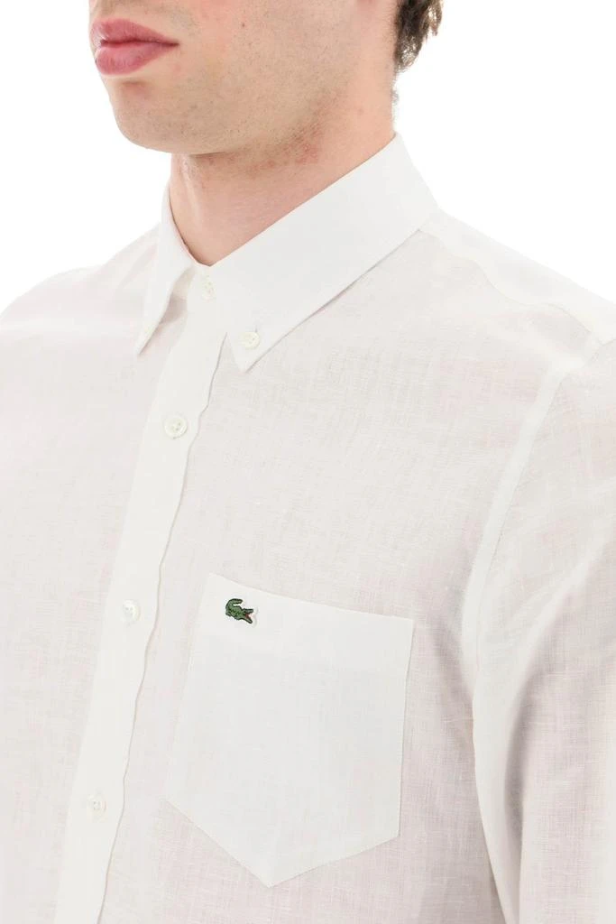 商品Lacoste|Light Linen Shirt,价格¥863,第2张图片详细描述