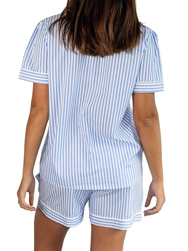 商品Sant and Abel|Women's Braddock Classic Short Pajama Set,价格¥1258,第5张图片详细描述