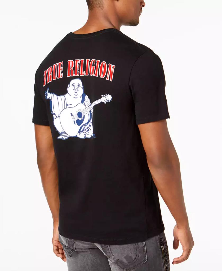 True Religion Men's Buddha Logo Crewneck Short Sleeve T