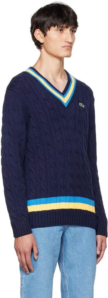 商品Lacoste|Navy Classic Sweater,价格¥984,第2张图片详细描述