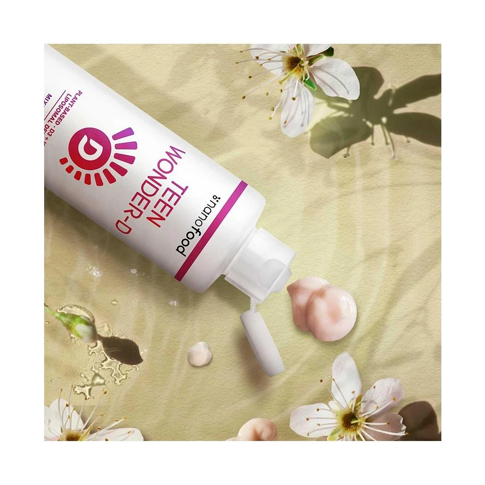商品Codeage|Liposomal Teen Wonder-D, Vitamin D3 + K2 + B12 Liquid Supplement - 7.6 fl oz,价格¥225,第3张图片详细描述