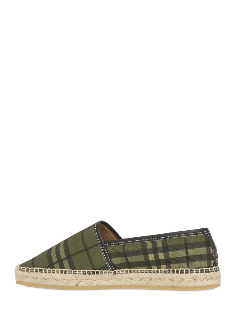 商品Burberry|10mm Alport Check Canvas Espadrilles,价格¥3763,第2张图片详细描述