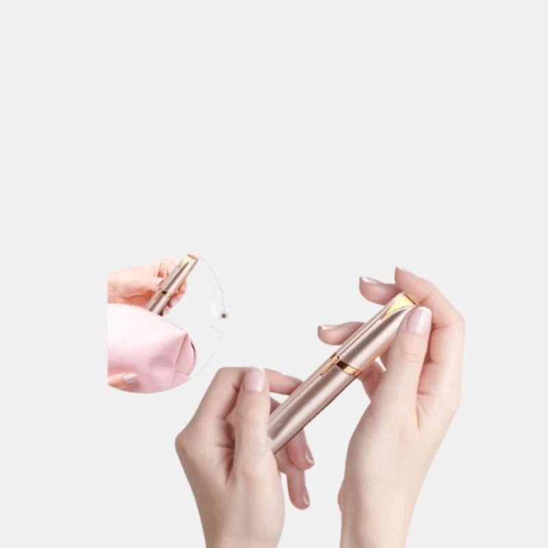 商品Vigor|Electric Face Massager Face Roller & Eyebrow Hair Remover Painless Precision Trimmer Combo 1 COMBO PACK,价格¥264,第2张图片详细描述