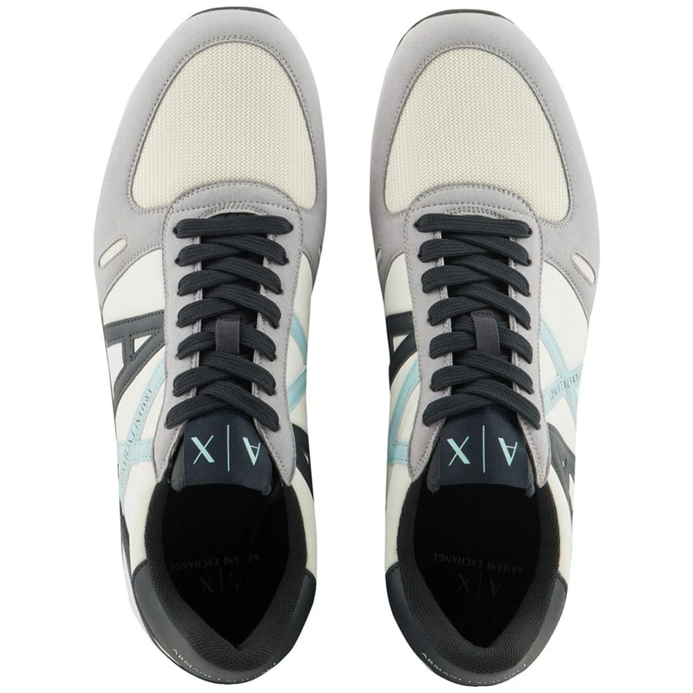 商品Armani Exchange|Men's Rio Logo Sneakers,价格¥893,第5张图片详细描述