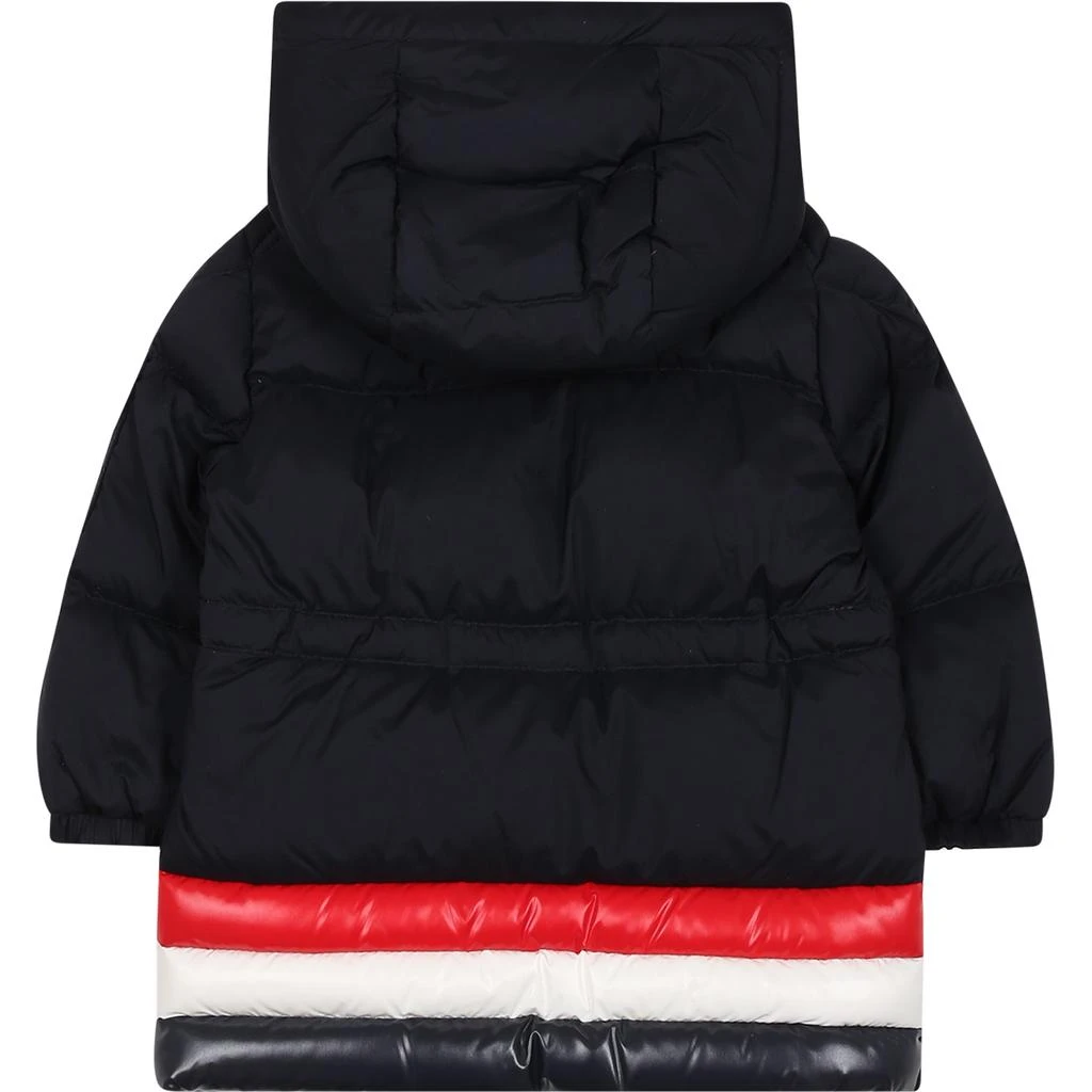 商品Moncler|Blue Marat Down Jacket For Baby Boy With Logo,价格¥3823,第2张图片详细描述