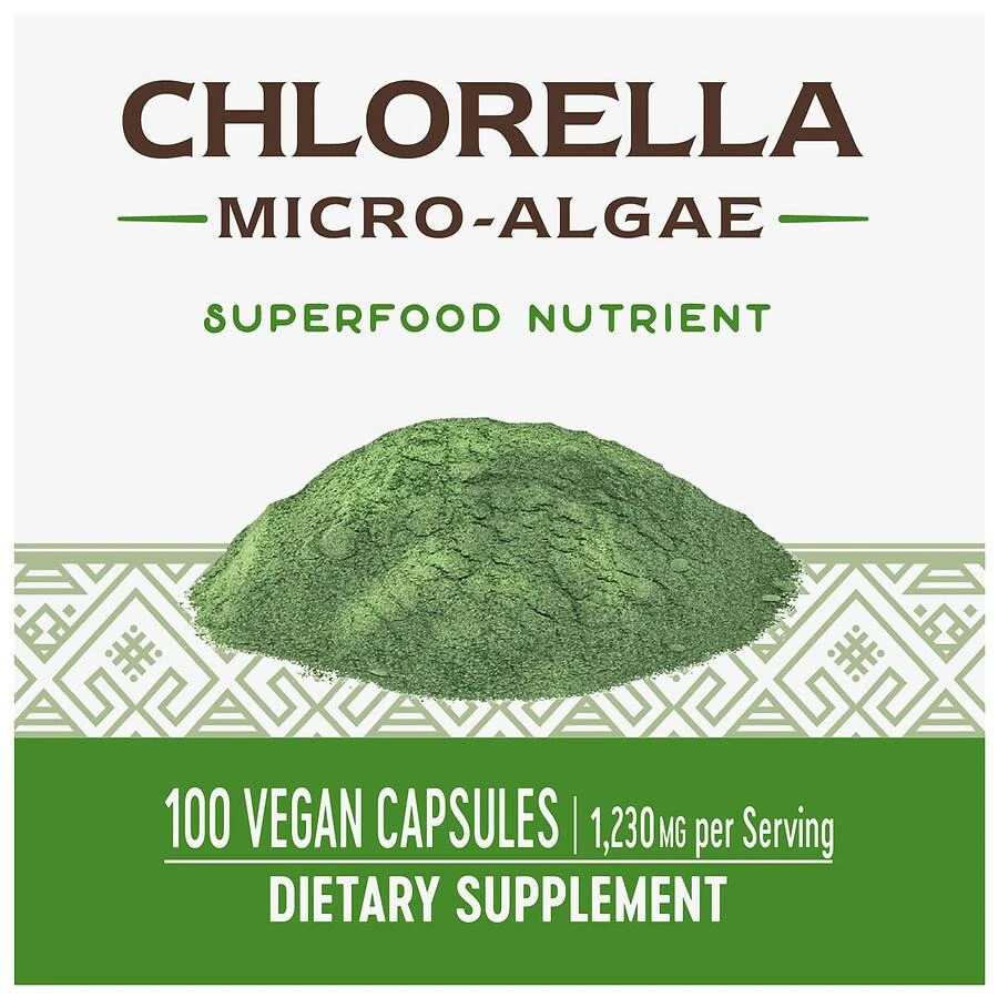 商品Nature's Way|Chlorella Micro-Algae 410 mg, Capsules,价格¥166,第4张图片详细描述