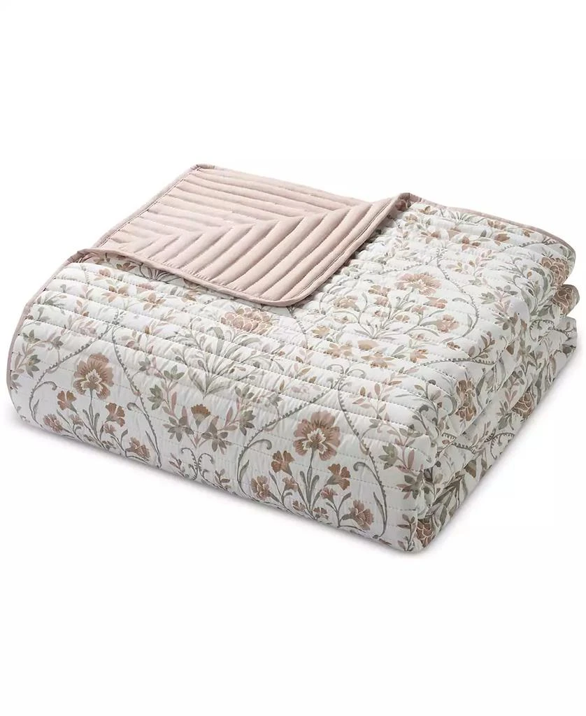 商品Seventh Studio|Province Floral Damask Pinsonic Microfiber 3-Pc. Quilt Set,价格¥208,第4张图片详细描述