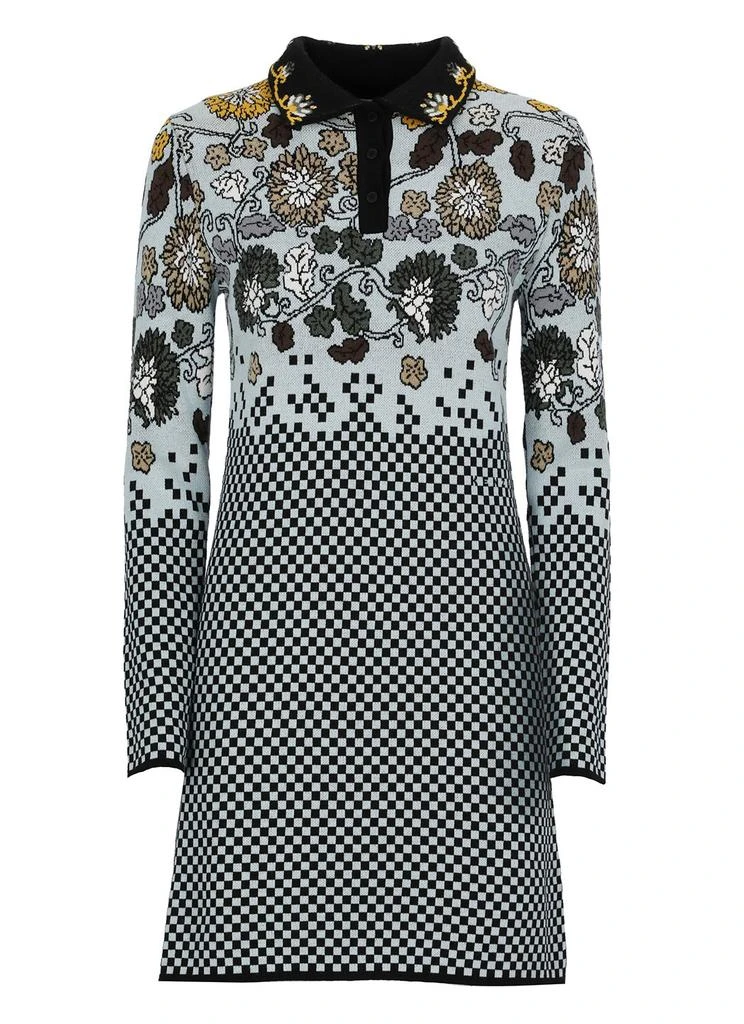 商品Kenzo|Kenzo Floral Archive Patterned Sleeved Dress,价格¥2190,第1张图片