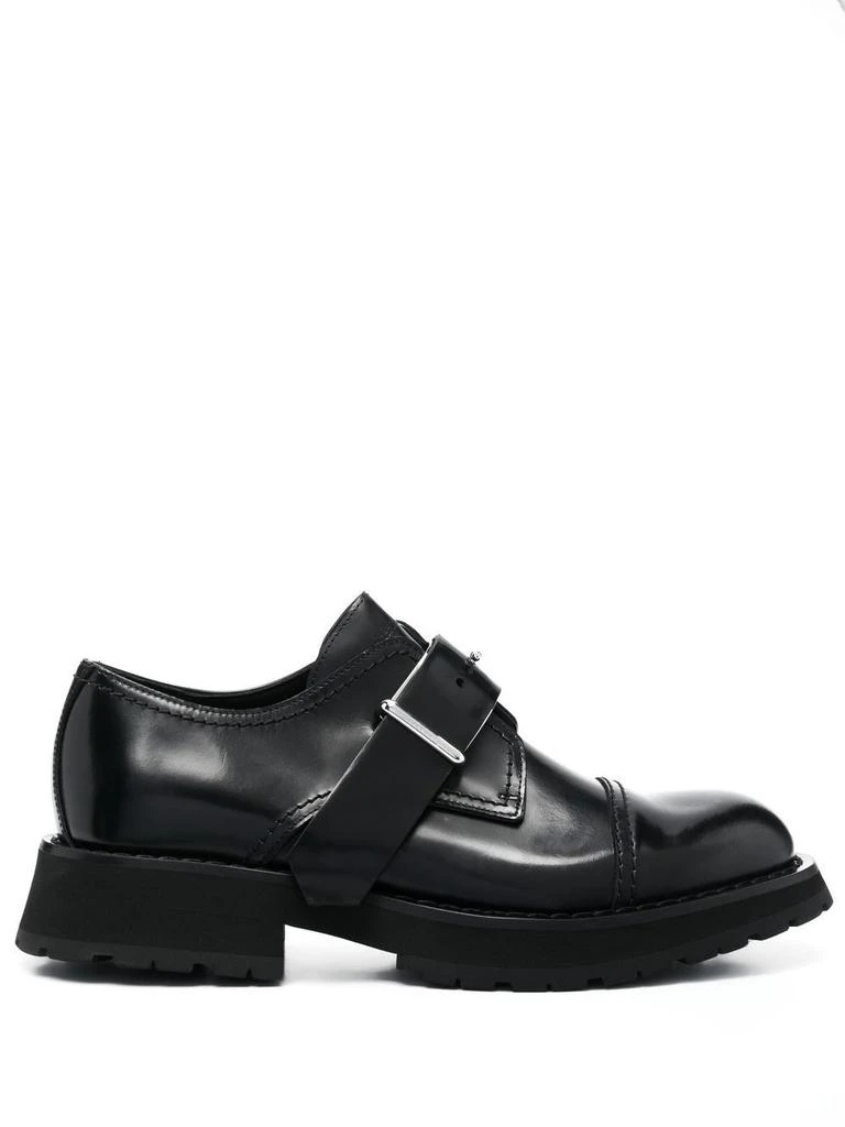 商品Alexander McQueen|ALEXANDER MCQUEEN - Leather Brogues,价格¥4107,第1张图片