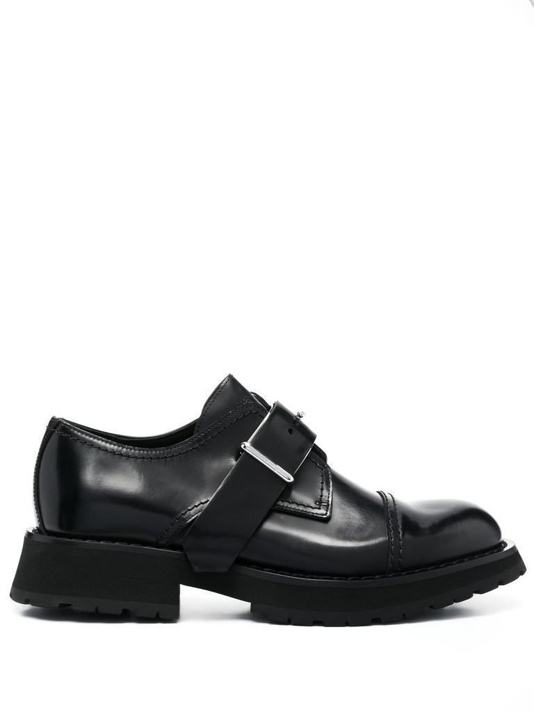 商品Alexander McQueen|ALEXANDER MCQUEEN - Leather Brogues,价格¥4568,第1张图片