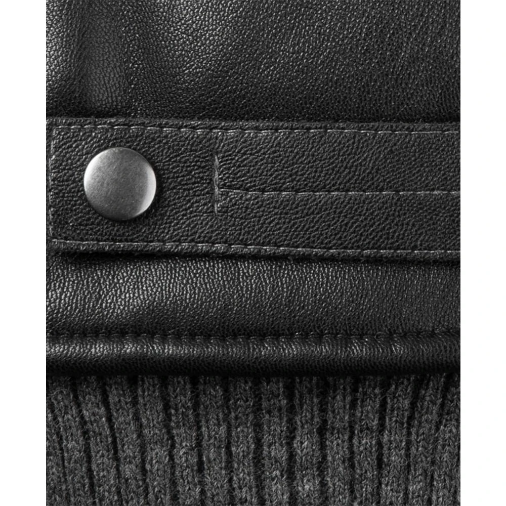 商品Isotoner Signature|Men's Touchscreen Insulated Gloves with Knit Cuffs,价格¥283,第3张图片详细描述