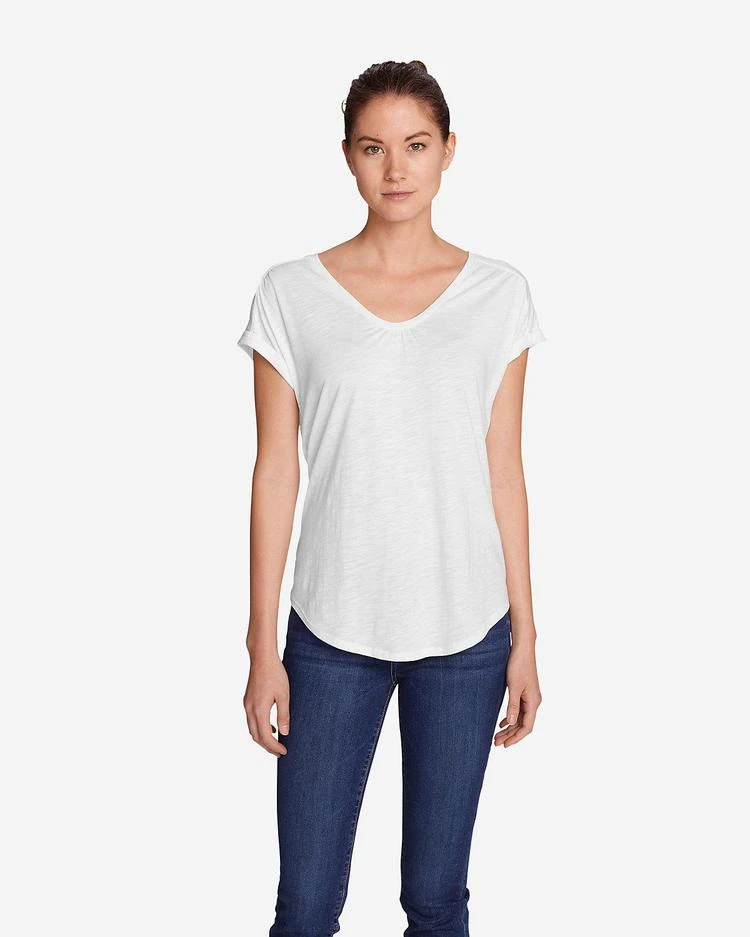 商品Eddie Bauer|Women&#39;s Gatecheck Tunic T-Shirt,价格¥298,第2张图片详细描述