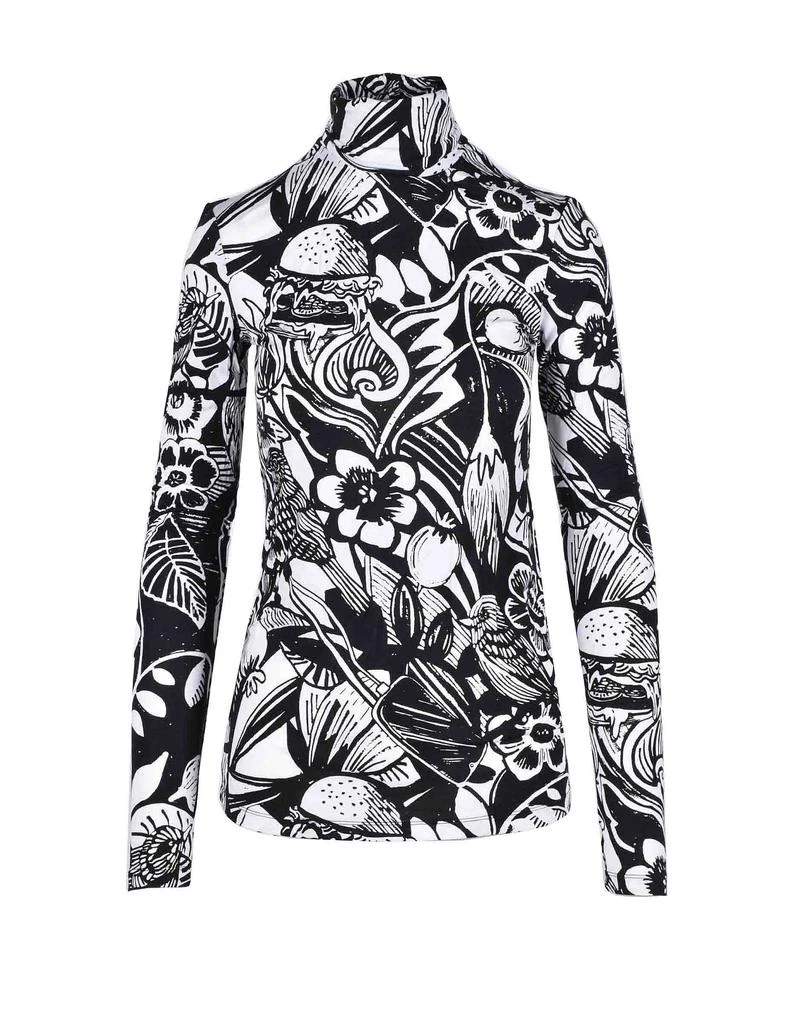 商品Max Mara|Women's White / Black T-Shirt,价格¥532,第1张图片
