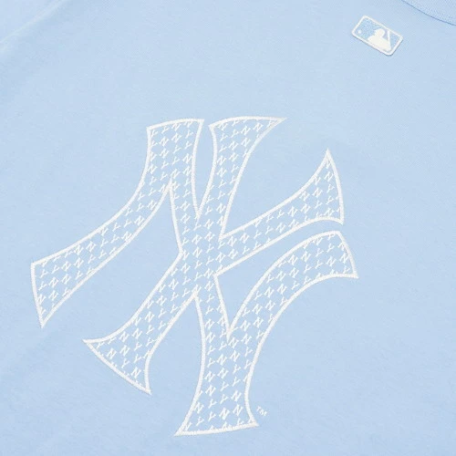 【SAvenue】(保税仓直发)MLB短袖Common MonogramT恤男女同款蓝色 3ATSM20-23-K0001-50BLL LY 商品