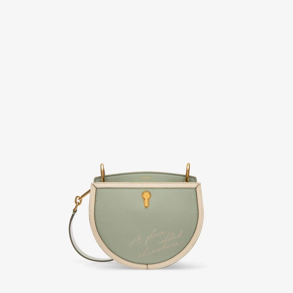 商品Bally|NEW Bally Cecyle Ladies Pale Green Calf Leather Crossbody Bag,价格¥3975,第1张图片