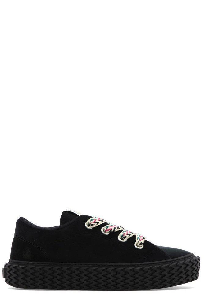 商品Lanvin|Lanvin Curbies Lace-Up Sneakers,价格¥2141,第1张图片