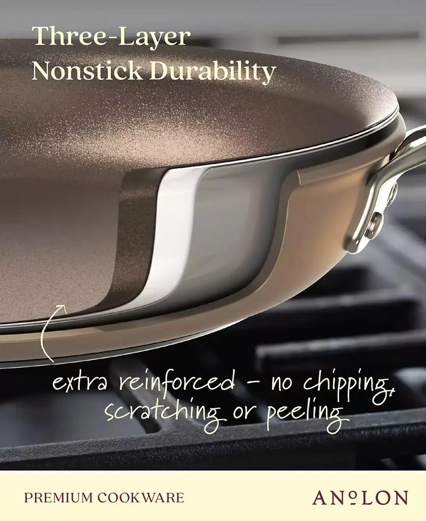 Ascend Hard Anodized Aluminum Non-Stick 10" Stir Fry Pan 商品