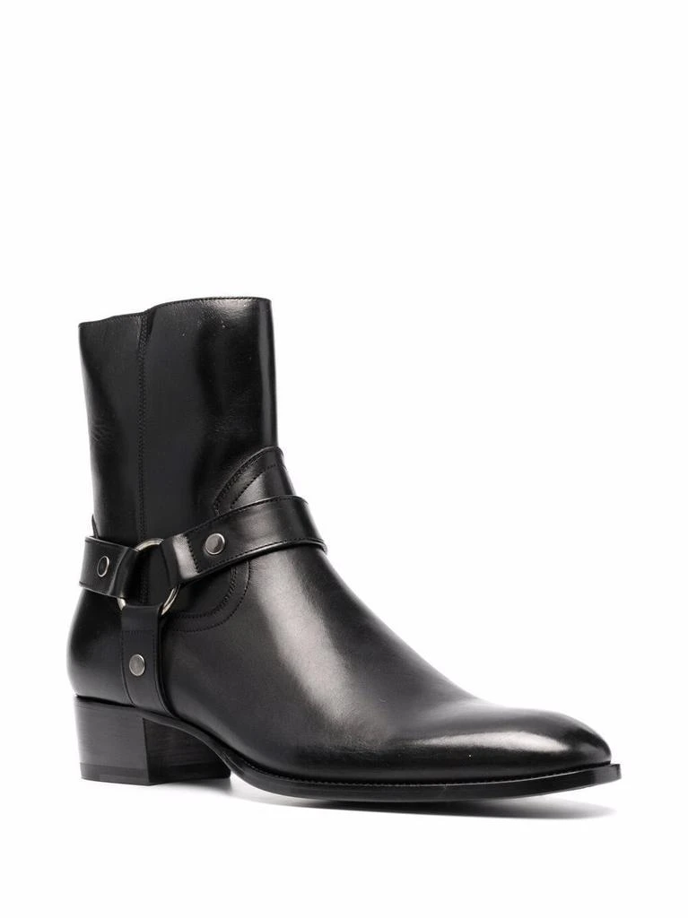 商品Yves Saint Laurent|Wyatt harness boots,价格¥7771,第2张图片详细描述