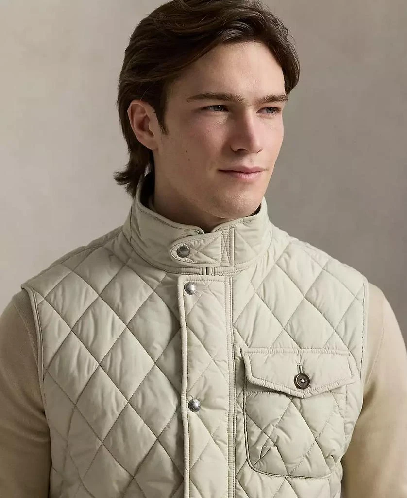 商品Ralph Lauren|Men's The Beaton Quilted Utility Vest,价格¥1107,第3张图片详细描述