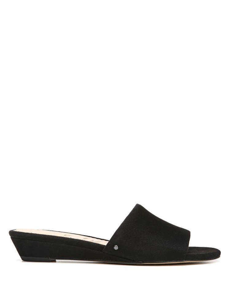 商品Sam Edelman|Liliana Suede Demi-Wedge Sandals,价格¥408,第5张图片详细描述