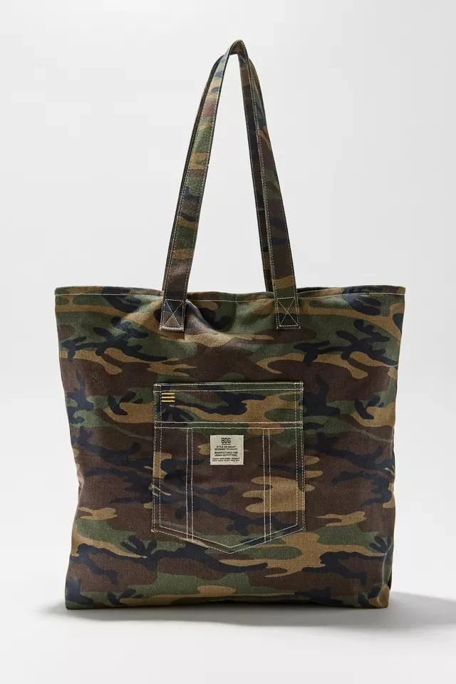 商品BDG|BDG Large Cotton Twill Tote Bag,价格¥75,第1张图片