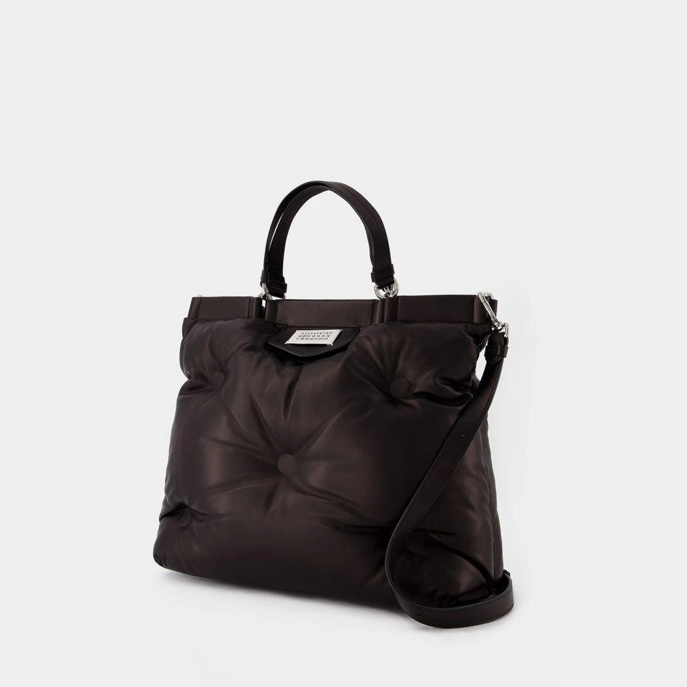 商品MAISON MARGIELA|Glam Slam M Tote Bag in Black Leather,价格¥18118,第2张图片详细描述