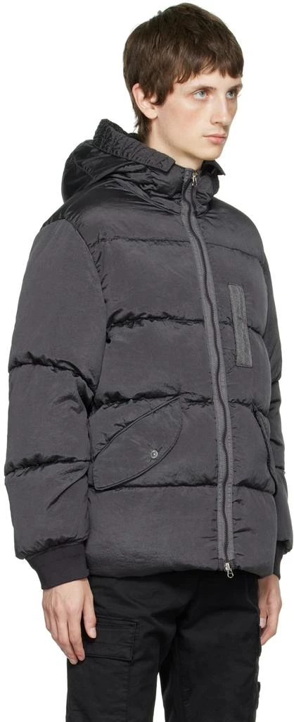 商品Stone Island|Black Metal Econyl Down Jacket,价格¥7681,第2张图片详细描述