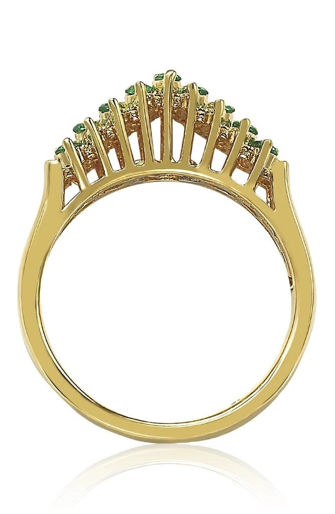 商品Suzy Levian|Sterling Silver Pave Set CZ Statement Ring,价格¥745,第3张图片详细描述
