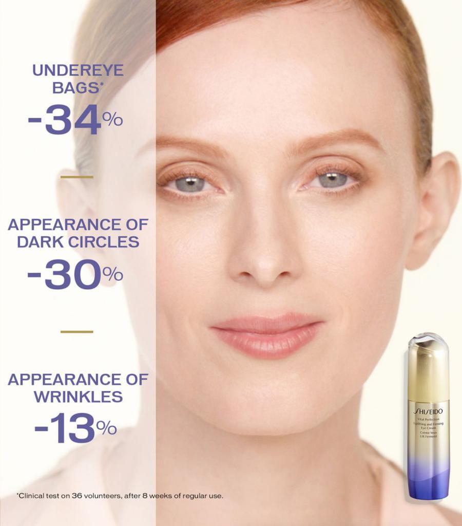 商品Shiseido|Shis Uplifting Firming Eye Cream 20,价格¥611,第6张图片详细描述