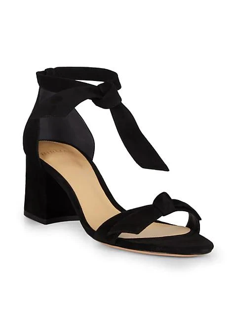 商品Alexandre Birman|Clarita Bow Suede Sandals,价格¥4415,第2张图片详细描述