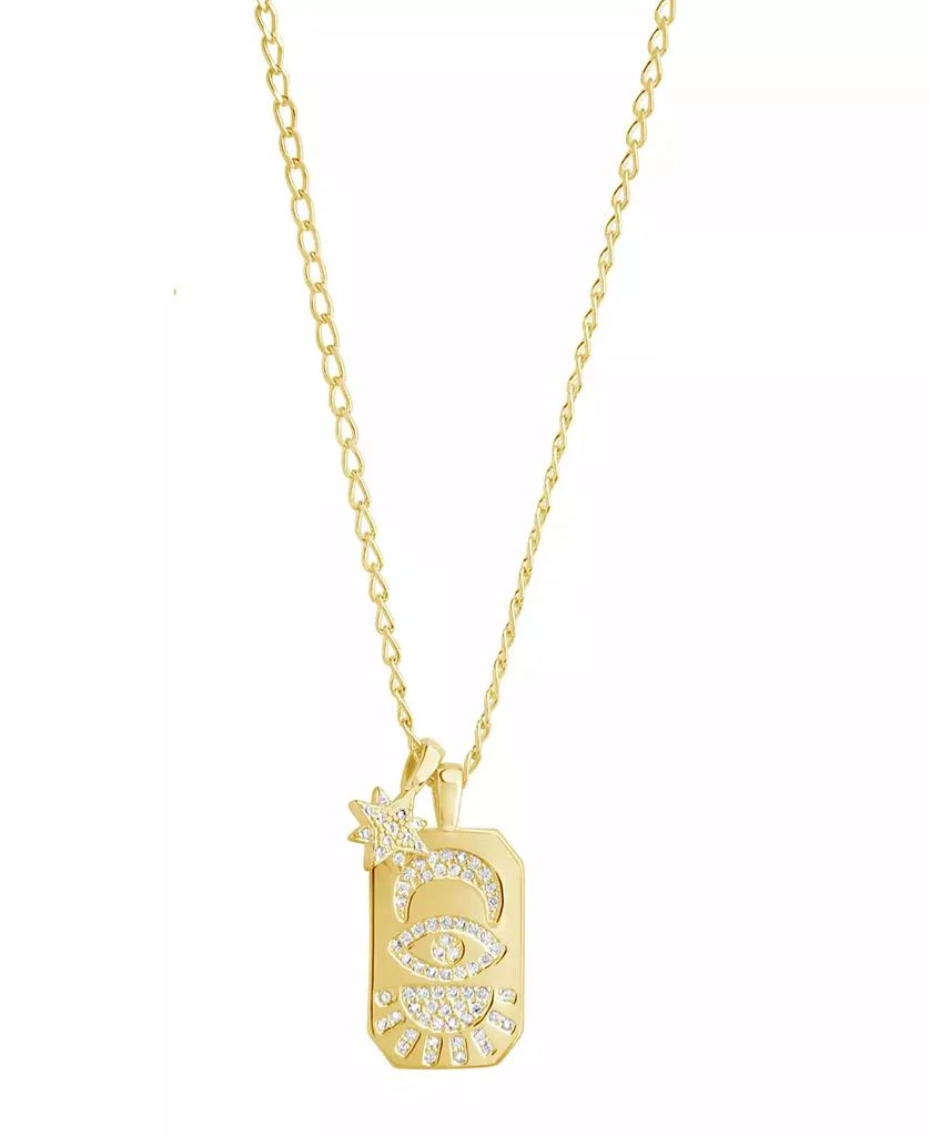 商品Sterling Forever|Cubic Zirconia Galexi Pendant Necklace,价格¥339,第1张图片