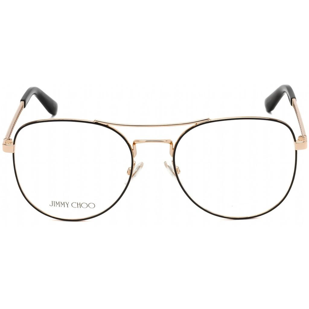 商品Jimmy Choo|Jimmy Choo Women's Eyeglasses - Clear Demo Lens Dark Ruthenium Gold | JC 200 0VUE 00,价格¥439,第2张图片详细描述