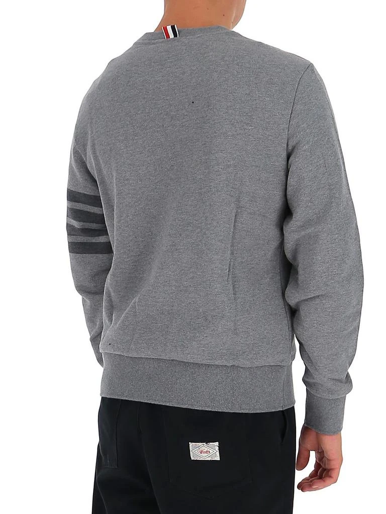 商品Thom Browne|Thom Browne 4-Bar Striped Crewneck Sweatshirt,价格¥3436,第4张图片详细描述