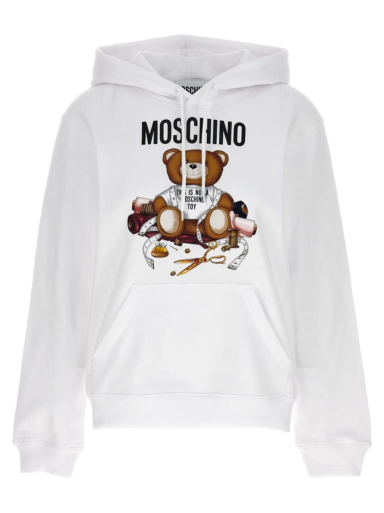 商品Moschino|Orsetto Sarto Sweatshirt White,价格¥1628,第1张图片