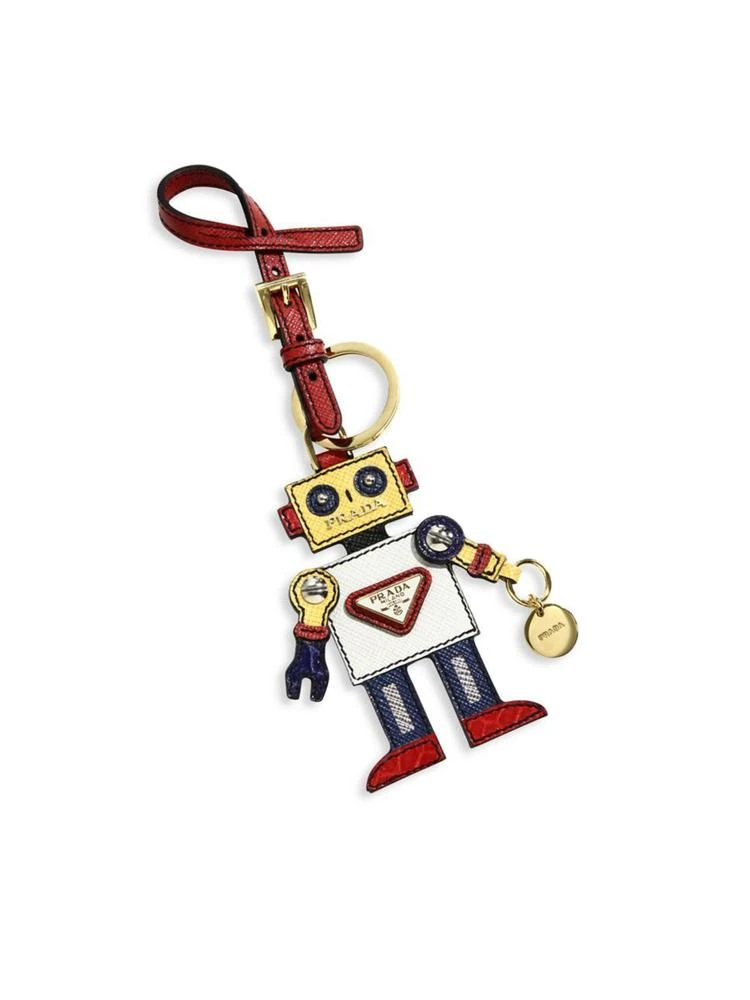 商品Prada|Leather Robot Keychain,价格¥1394,第1张图片