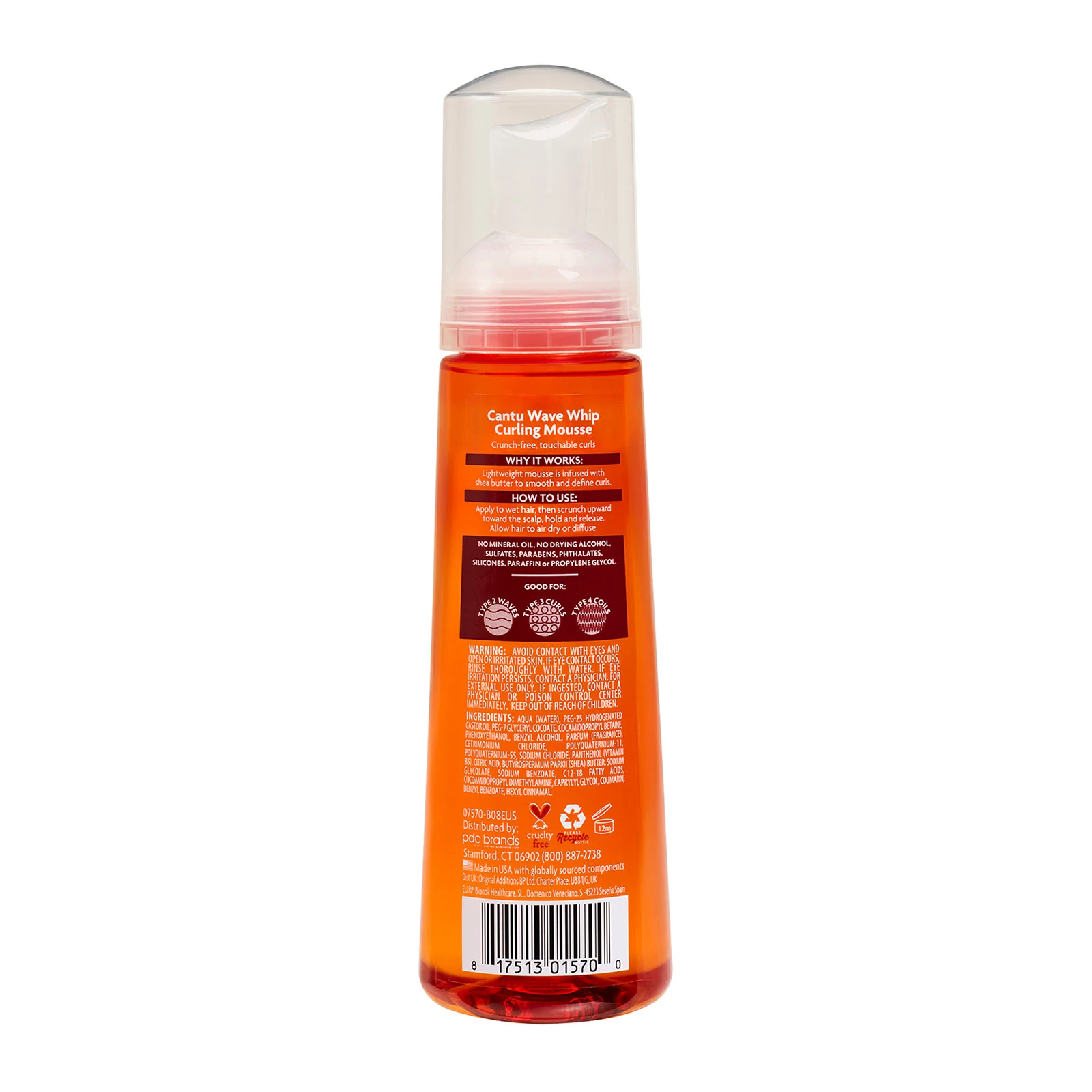 Cantu 乳木果油天然卷发造型摩丝 248ml 商品