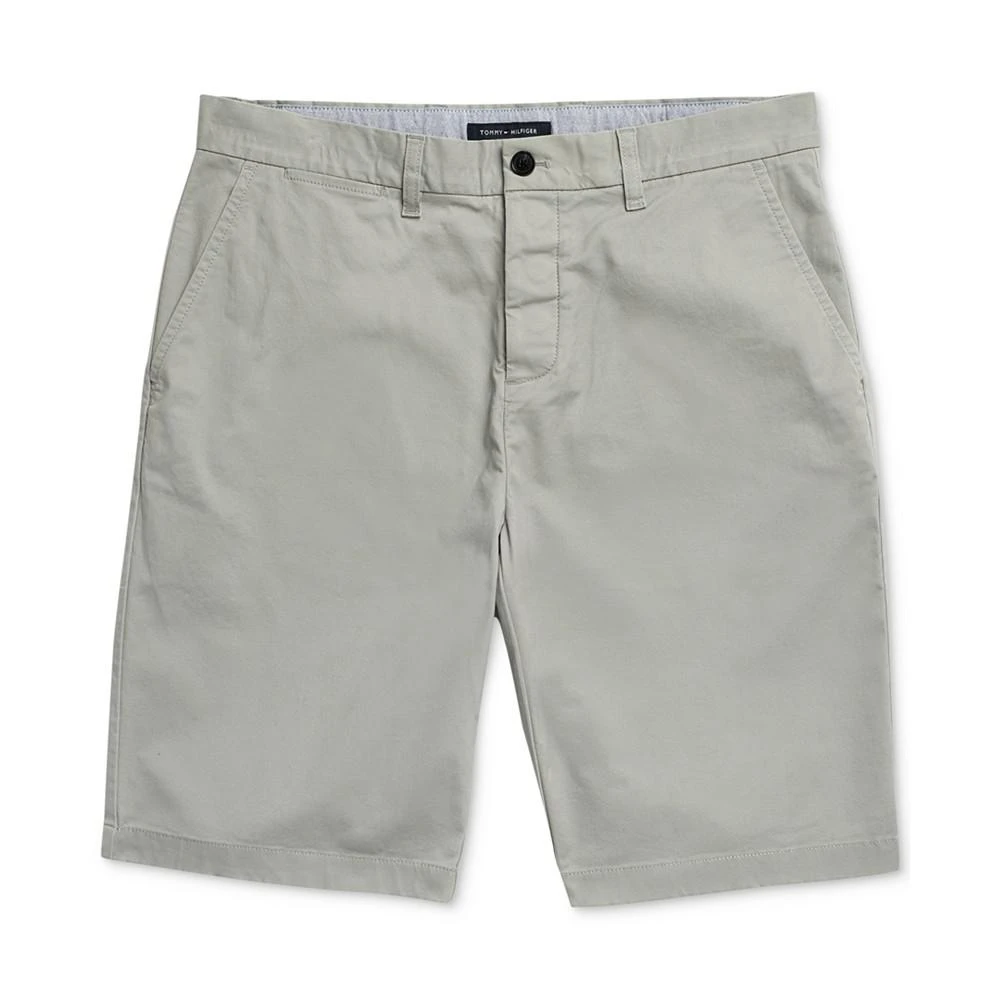 商品Tommy Hilfiger|Men's 10" Classic-Fit Stretch Chino Shorts with Magnetic Zipper,价格¥307,第1张图片