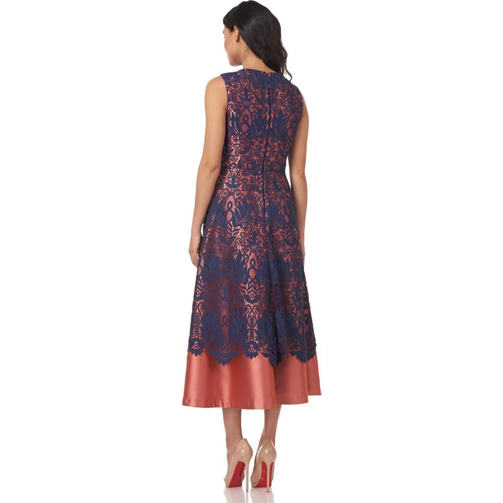 商品Kay Unger|Kay Unger New York Womens Claudia Embroidered Maxi Evening Dress,价格¥685,第3张图片详细描述