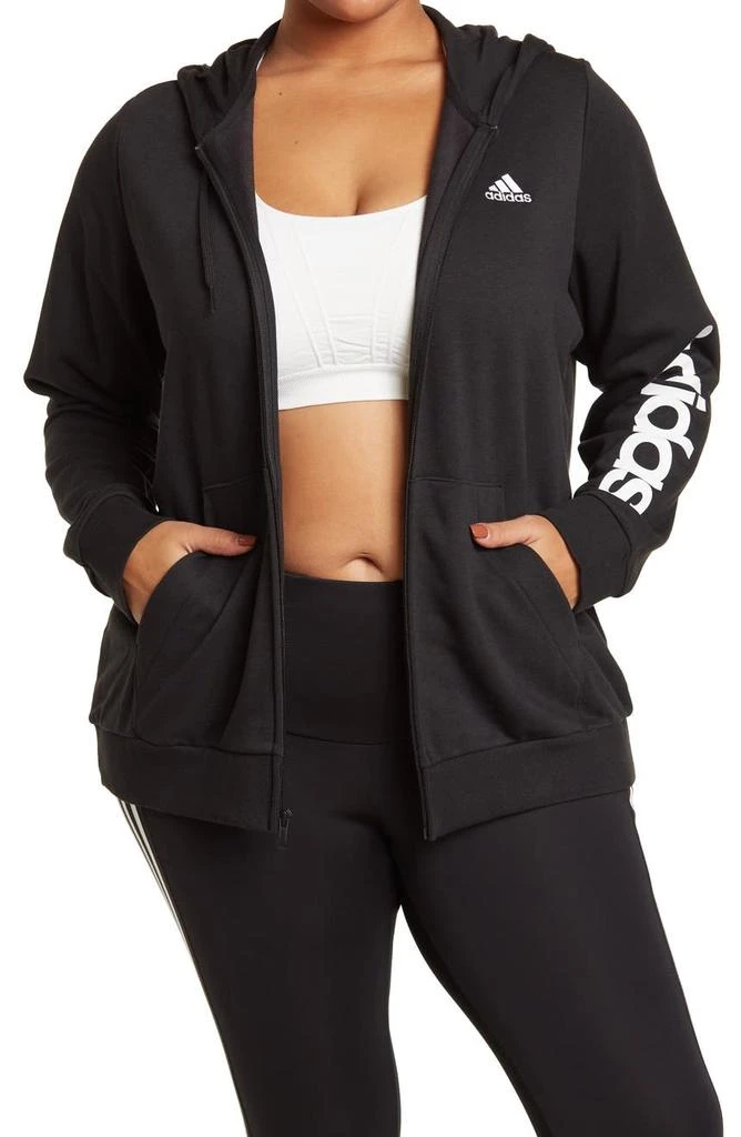 商品Adidas|Essentials Logo Full-Zip Hoodie,价格¥323,第1张图片