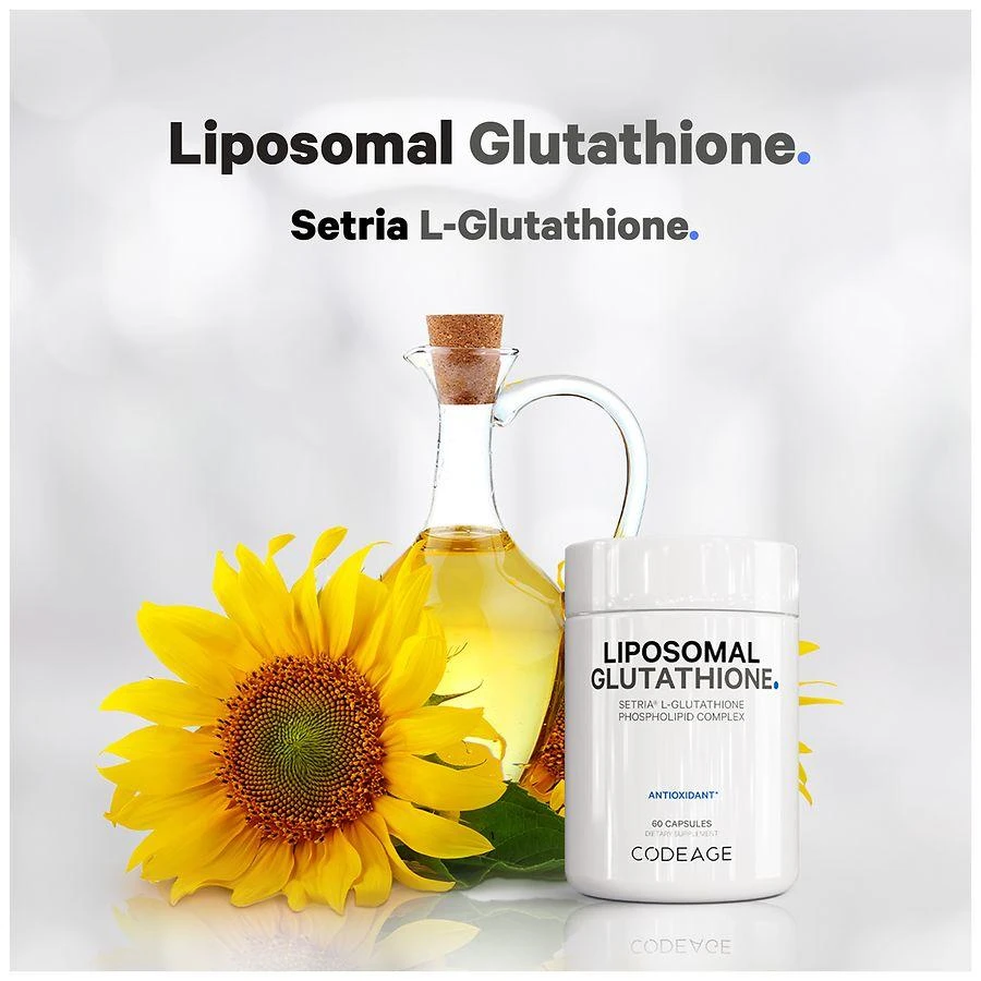 商品Codeage|Liposomal Glutathione Setria L Glutathione Capsules,价格¥298,第3张图片详细描述