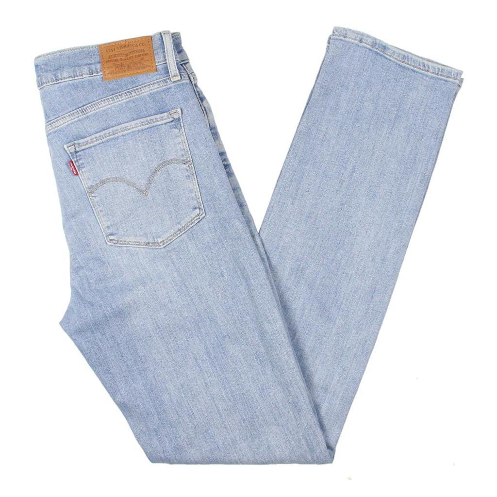 商品Levi's|Levi's Womens 724 Destroyed High Rise Straight Leg Jeans,价格¥158,第4张图片详细描述