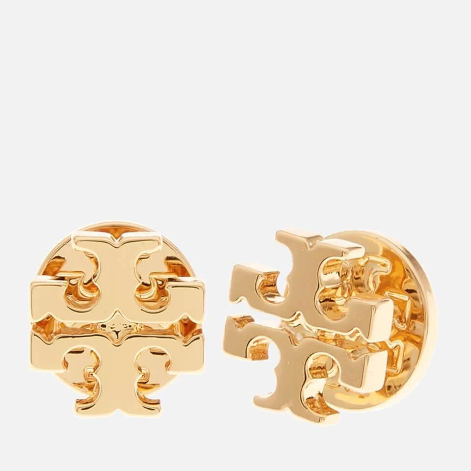 商品Tory Burch|Tory Burch Women's Kira Stud Earrings - Tory Gold,价格¥778,第2张图片详细描述