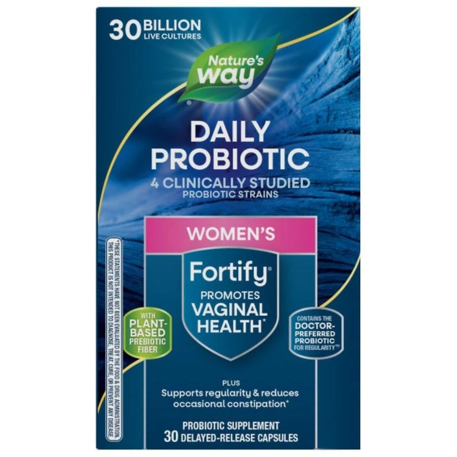 商品Nature's Way|Primadophilus Fortify Women's Probiotic 30 Billion, Vegetarian Capsules,价格¥216,第1张图片