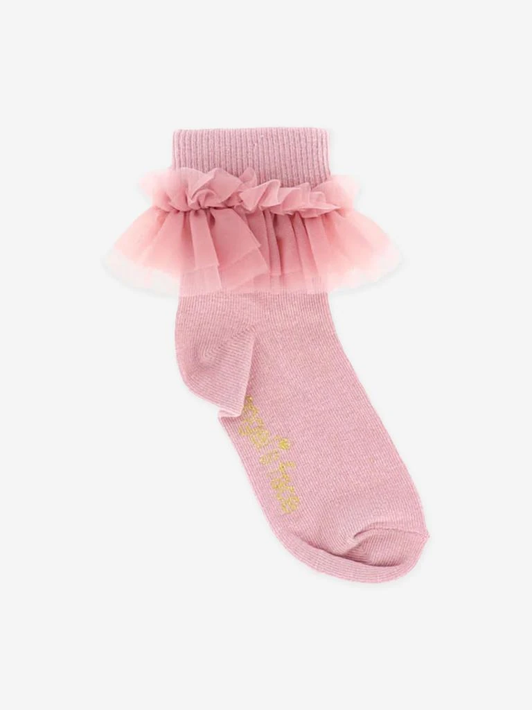 商品Angels Face|Angels Face Girls Frilly Socks in Pink,价格¥50,第1张图片