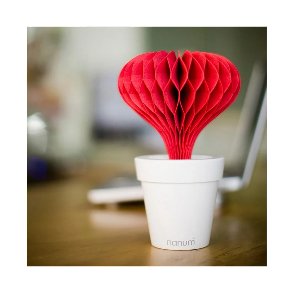 商品Hitrons Solutions|Natural Water Non-Electric Personal Heart Humidifier, Red,价格¥165,第2张图片详细描述