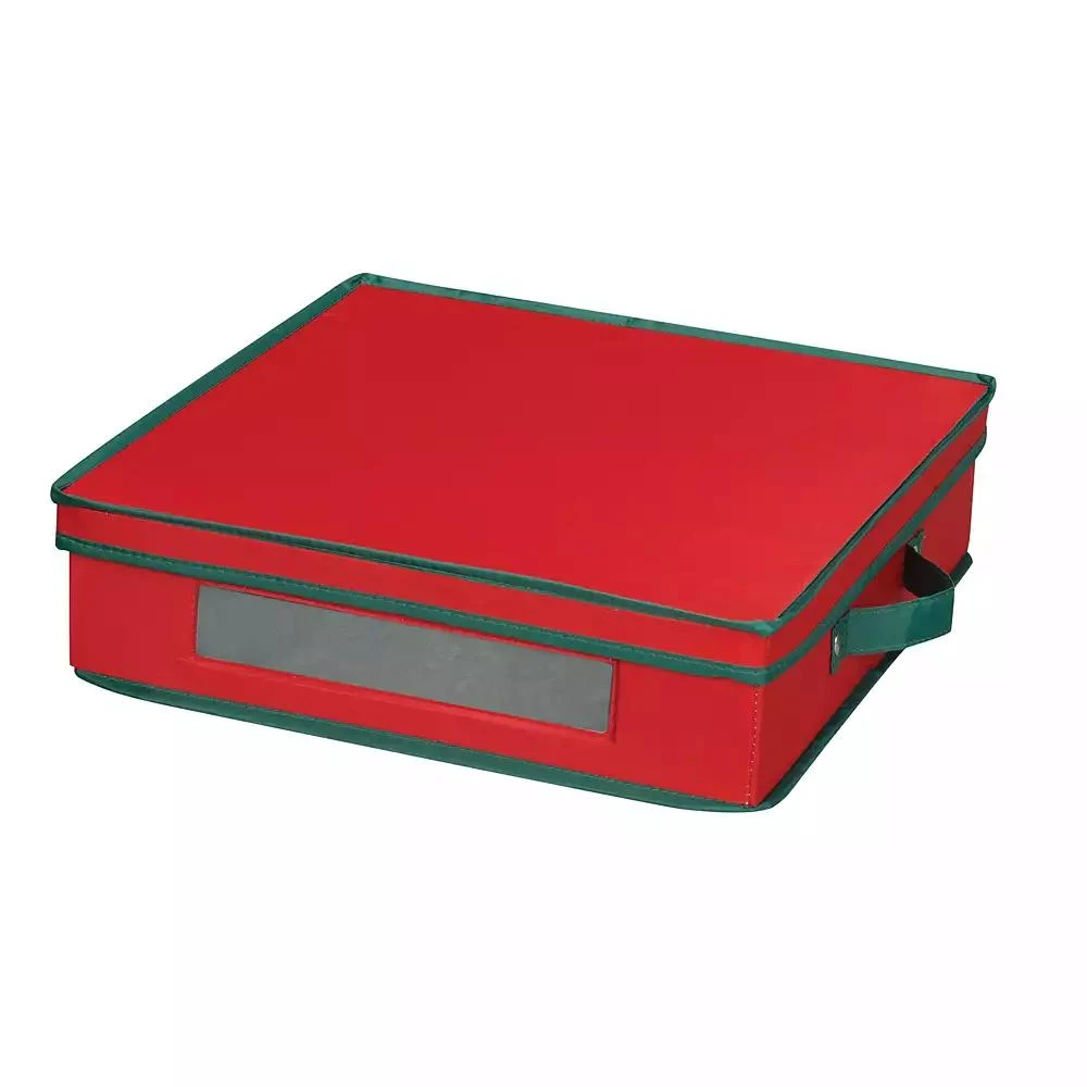商品Household Essentials|Holiday China Charger Plate Storage Box,价格¥200,第1张图片