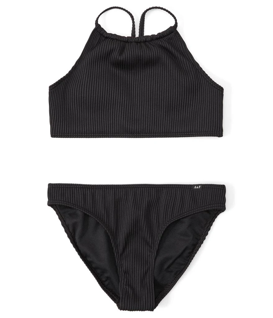 商品abercrombie kids|High Neck Two-Piece Swimsuit (Little Kids/Big Kids),价格¥269,第1张图片