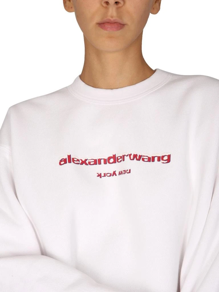 商品Alexander Wang|SWEATSHIRT WITH LOGO PRINT,价格¥2779,第4张图片详细描述
