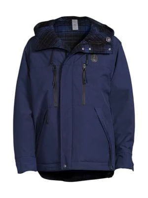 商品Coach|Solid Hooded Jacket,价格¥2024,第3张图片详细描述