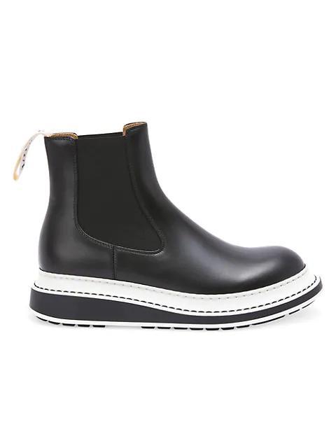 商品Loewe|Two-Tone Leather Chelsea Boots,价格¥6946,第1张图片